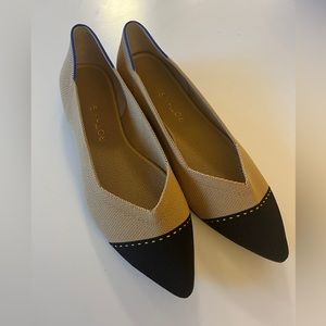 NEW Rothy’s The Point in Camel Captoe, Size 10